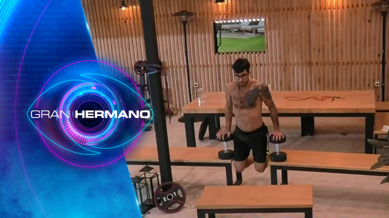 En plena lluvia: Jorge sorprende con exigente rutina de ejercicio en Gran Hermano Chile