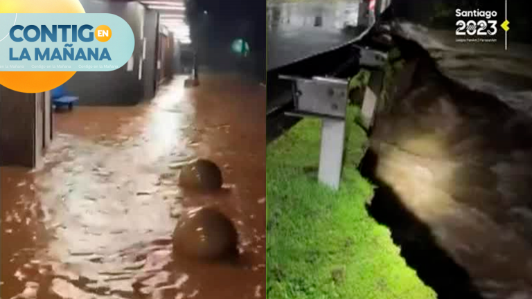 Impactantes imágenes muestran desbordes de ríos en diversas regiones del país