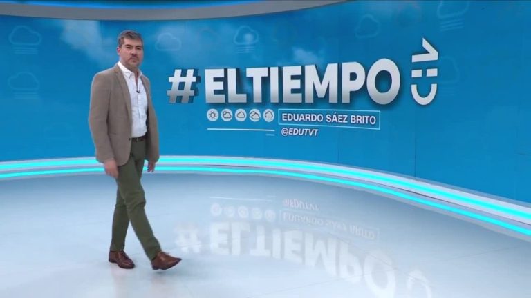 Eduardo Sáez y el informe del tiempo para este viernes 25 de agosto