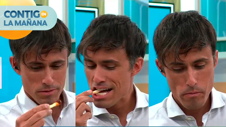 ¡Se atrevió! Esta fue la reacción de Roberto Cox al probar curioso alimento chino