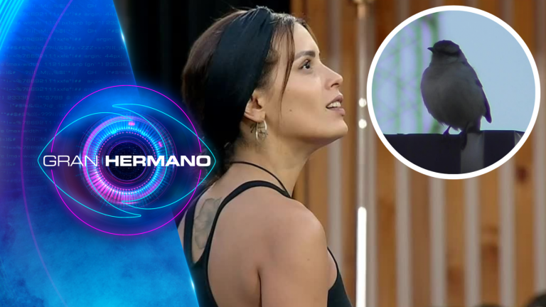 ¡Como Fiona! Coni se comunicó a silbidos con un pajarito en la casa de Gran Hermano