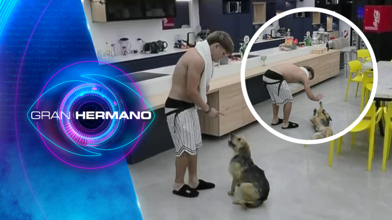 ¡Nuevos talentos! Bigote se robó el corazón de los jugadores de Gran Hermano con sus trucos