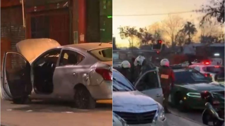 Persecución en Recoleta dejó a dos sujetos detenidos: Intentaban evitar fiscalización