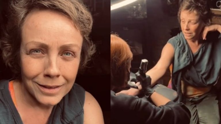 ¿Qué significa? Claudia Conserva conmovió en redes con simbólico tatuaje post quimioterapia