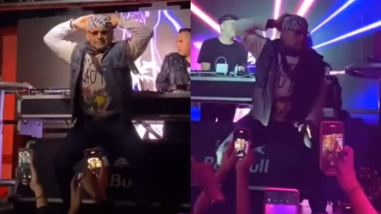 Francisco Arenas se lució en discoteque con atrevidos pasos de baile al puro estilo Lulo