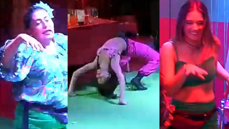 Coni, Pincoya y Alessia se lucieron con exóticos pasos en La Fiesta de Gran Hermano