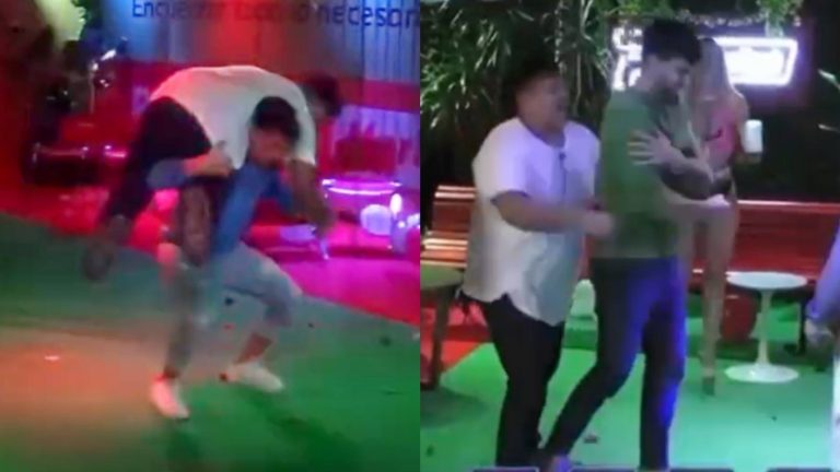¡Salió trasquilado! Jorge no pudo igualar a Rai en reto de levantar a Rubén en Gran Hermano