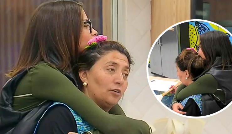 Coni le hizo especial petición a Pincoya durante tierno abrazo: 