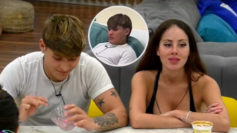 Ignacia Michelson le insinuó a Hans ser víctima de infidelidad: 