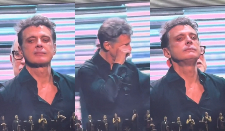 Luis Miguel rompió en llanto en último concierto en Chile y recibió ovación al cierre