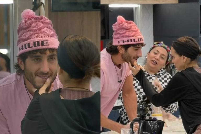 Pincoya se incomodó con Coni y Fede por explícito coqueteo: 