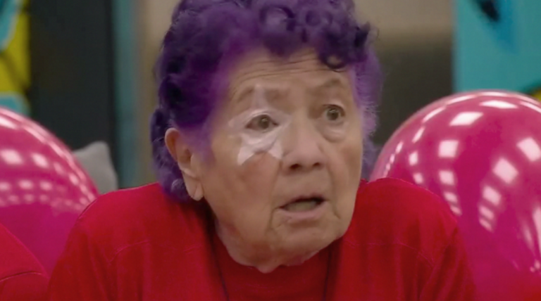 Mónica se llevó el susto de su vida por fuerte ruido que hizo Rubén para alentar a La Roja en Gran Hermano