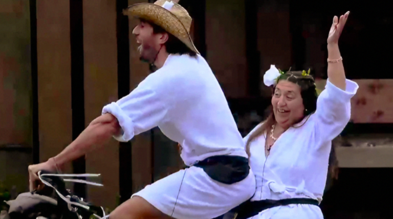 ¡Hasta que la placa los separe! Pincoya y Federico contrajeron matrimonio en Gran Hermano