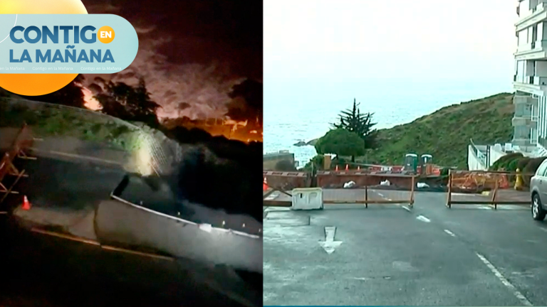 Más de 200 personas evacuadas: Nuevo socavón amenaza a dos edificios en Reñaca