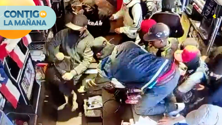 VIDEO | Turba de antisociales saqueó servicentro en Recoleta