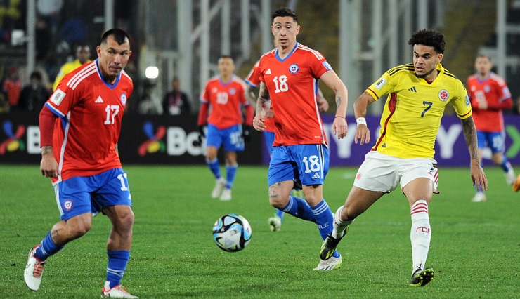 La Roja sumó su primer punto en las Clasificatorias tras sufrido empate ante Colombia