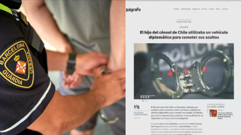 Las incógnitas que rondan la detención del hijo del Cónsul chileno en Barcelona