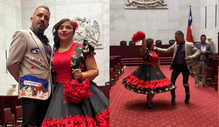 Senadora Campillai sorprende con emocionante pie de 