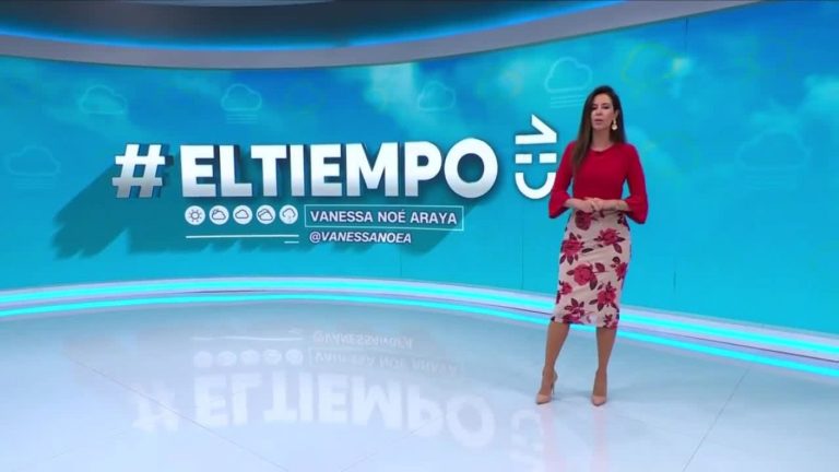 Vanessa Noé y el informe del tiempo para este sábado 16 de septiembre