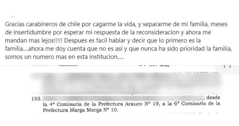 Críticas a Boric y Carabineros: Revelan antiguos post de cabo imputado por colaborar con RML
