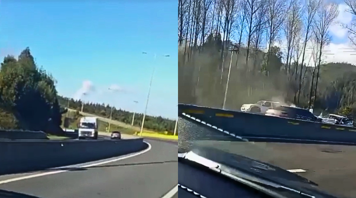 Región del Biobío: Conductor ebrio que manejaba contra el tránsito dejó a adulto mayor en estado grave