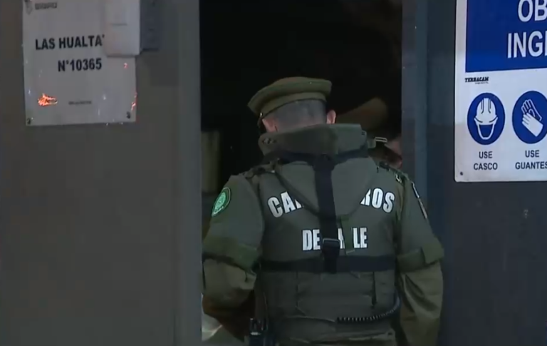 Guardia de constructora en Vitacura fue golpeado y maniatado durante horas por dos sujetos