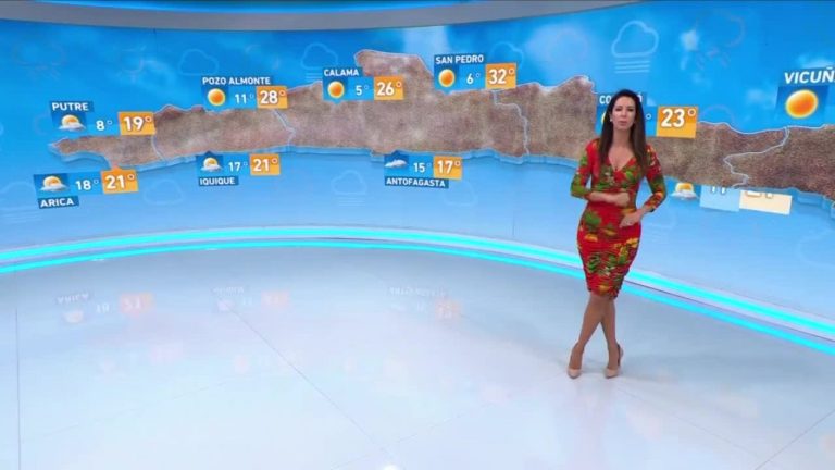 Vanessa Noé y el informe del tiempo para este domingo 24 de septiembre