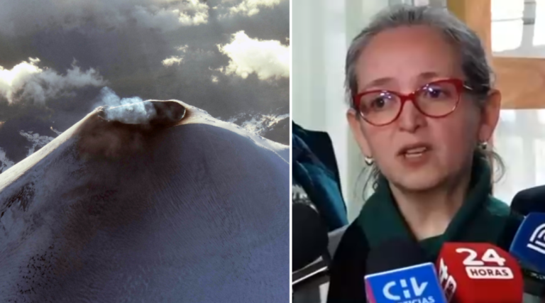 Directora Senapred La Araucanía por actividad del Volcán Villarrica: 