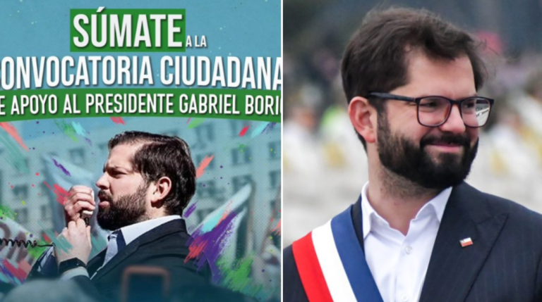 Convocatoria a favor del pdte. Gabriel Boric en La Moneda abre debate en el mundo político