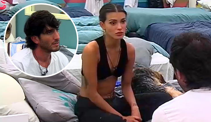 Así fue el esperado cara a cara de Coni y Fede tras conocer sus votos por Fran: 