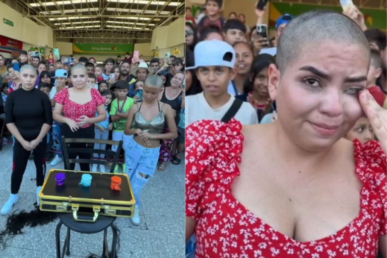 Locura total por Iphone 15: Joven aceptó raparse para ganar uno y terminó llorando