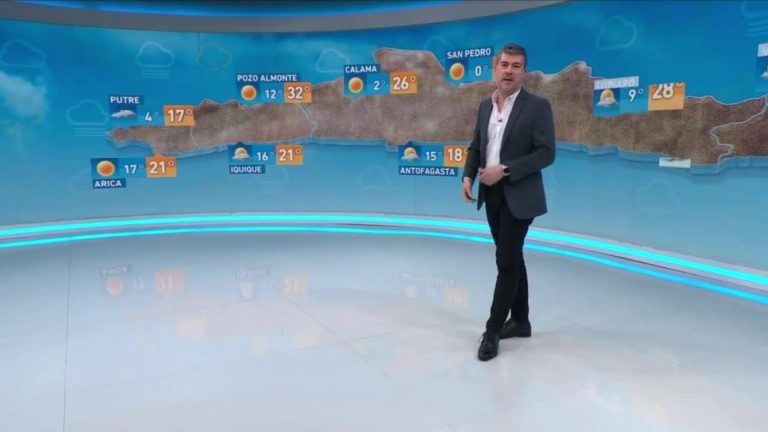 Eduardo Sáez y el informe del tiempo para este martes 5 de septiembre