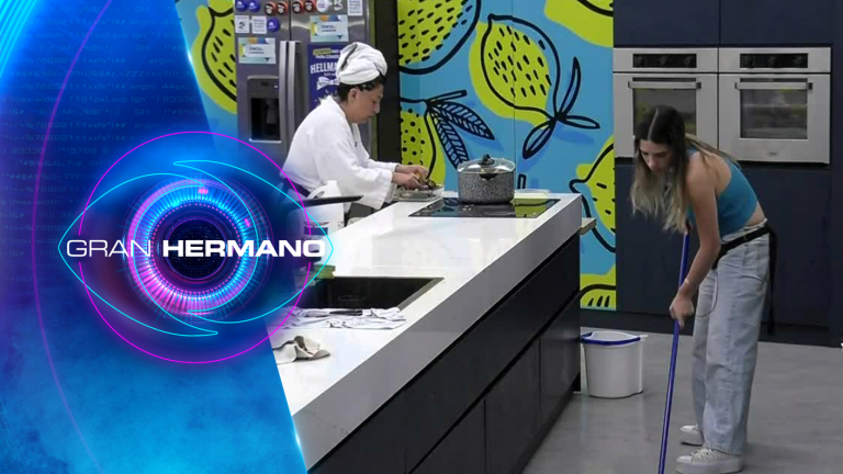 Alessia descubrió nueva técnica de limpieza en Gran Hermano: “Hay que trapear y después barrer”