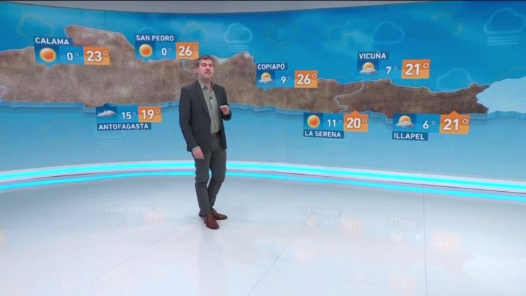 Eduardo Sáez y el informe del tiempo para este viernes 8 de septiembre