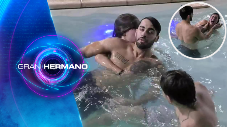 ¡El peor salvavidas! Jorge no dio lo mejor de él en juego de la piscina con Alessia y Hans