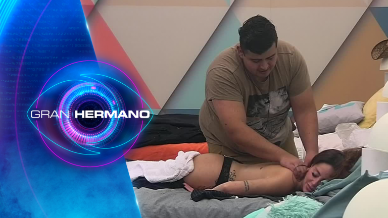 Ignacia Michelson cayó rendida ante los masajes de Rubén en Gran Hermano