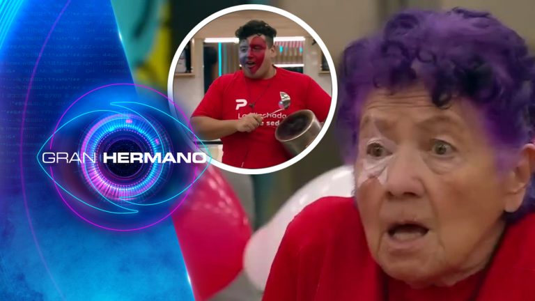 ¡Tremendo susto! Mónica llegó a saltar por culpa del entusiasmo de Rubén en Gran Hermano