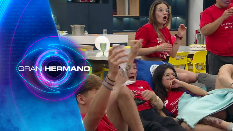 ¡Con “ceacheí” incluido! La efusiva celebración de los jugadores de Gran Hermano en el gol de Chile