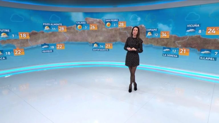 Vanessa Noé y el informe del tiempo para este domingo 10 de septiembre