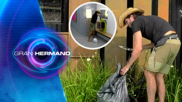 “Soy un chico de campo”: Fede mostró todas sus habilidades de jardinería