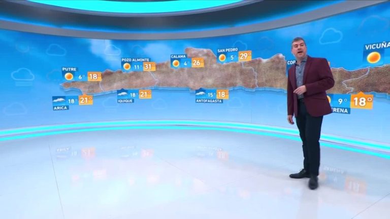 Eduardo Sáez y el informe del tiempo para este miércoles 27 de septiembre