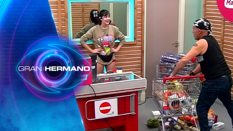 Faltaron algunas cosas: iCata hizo su primera compra del supermercado junto a Francisco