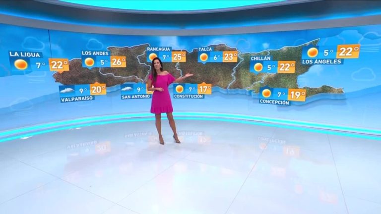 Vanessa Noé y el informe del tiempo para este sábado 30 de septiembre