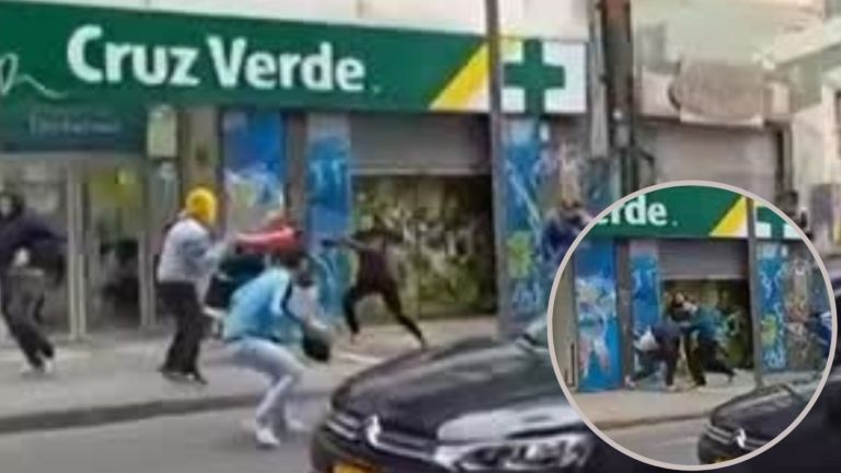 Graban batalla campal entre comerciantes ambulantes en Valparaíso