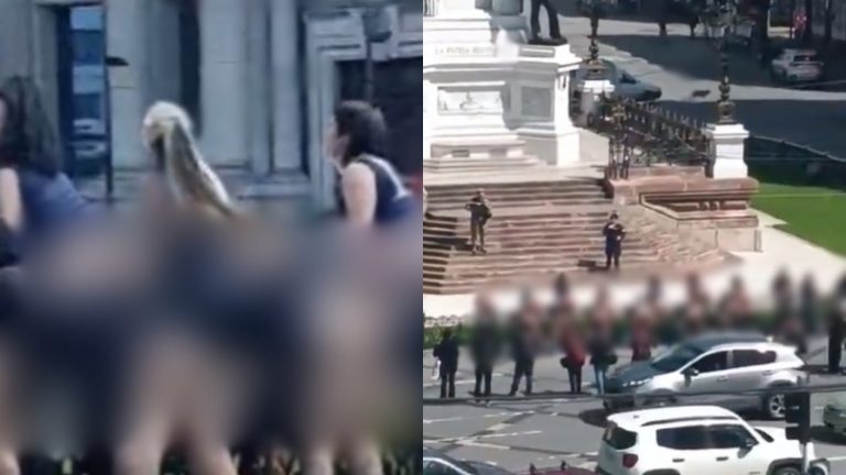 Armada denunció ante Fiscalía performance del 11-S en Plaza Sotomayor por 