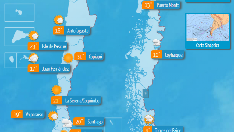 ¿Lloverá para el 18? Revisa el pronóstico del tiempo para Fiestas Patrias en Santiago