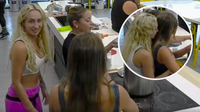 Skarleth bromeó a Fran por sus constantes demostraciones de afecto: 