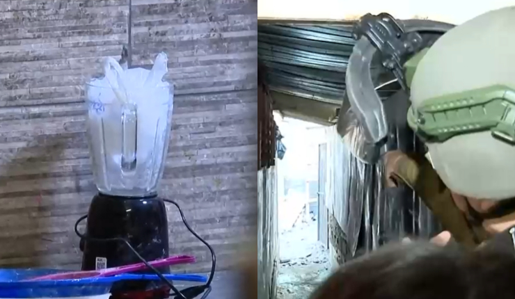 Descubren búnker narco en Cerrillos: Tenía sistema de cámaras y hasta pasadizos secretos