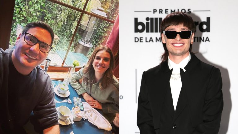 ¿Carta para Viña 2024? Pancho Saavedra y María Luisa Godoy se fotografiaron con Peso Pluma