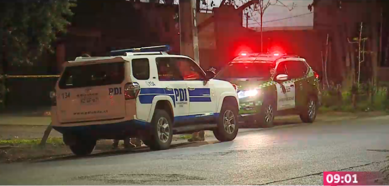 PDI investiga homicidio a hombre en situación de calle en Huechuraba: Tenía una bala en la cabeza